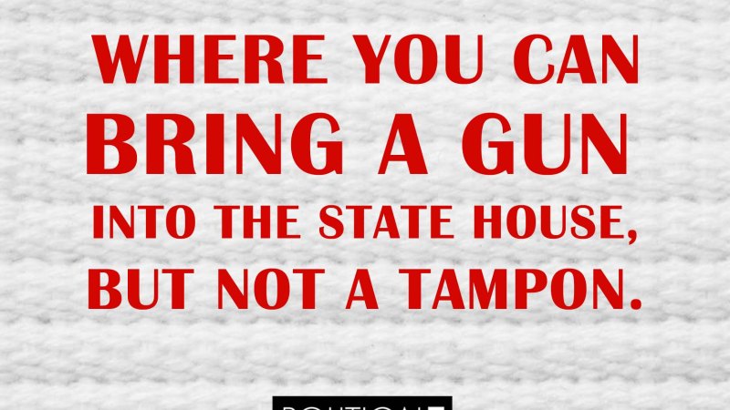 The Tampon is Mightier Than the Gun